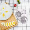 3 in 1 Stainless Steel Egg Slicer Multi Function Egg Cutter Wedger Slicing Tool Kitchen Gadget