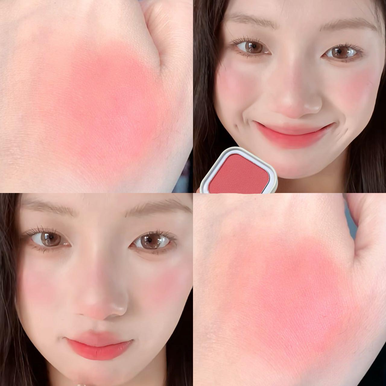 HERORANGE Легкие матовые кремовые румяна - Шелковисто-мягкая формула для контуринга и осветления, оттенок Nude