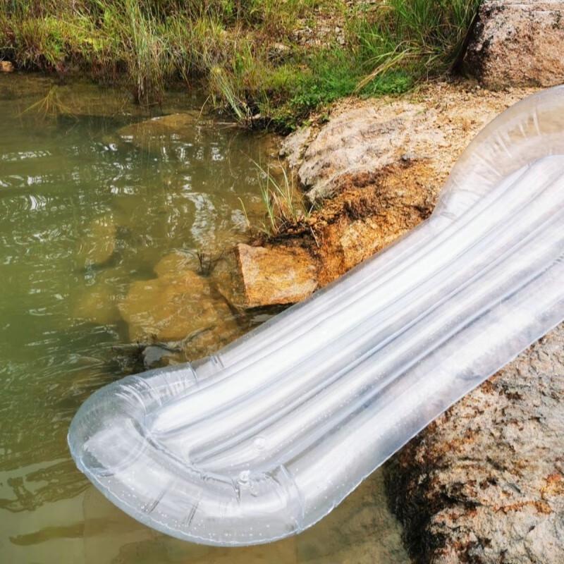 Inflatable Transparent Water Lounger
