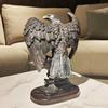Vintage geflügelter Adler Schnitzereien Handwerk Dekorative Accessoires Reichtum Tier Abstrakte Statuen Heim Büro Desktop Dekoration Geschenke