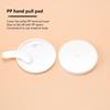 50/80/100G Refillable Bottle With Hand Pulled Mat And Spoon Face Cream Jar Cosmetic Box White Empty Plastic Flip-Top Container