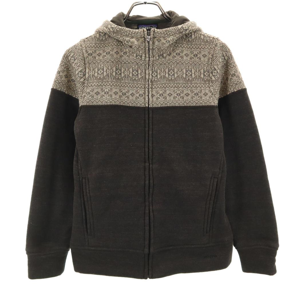 Patagonia Zip Hoodie XS Brown Outdoor 25085FA12 Women Used