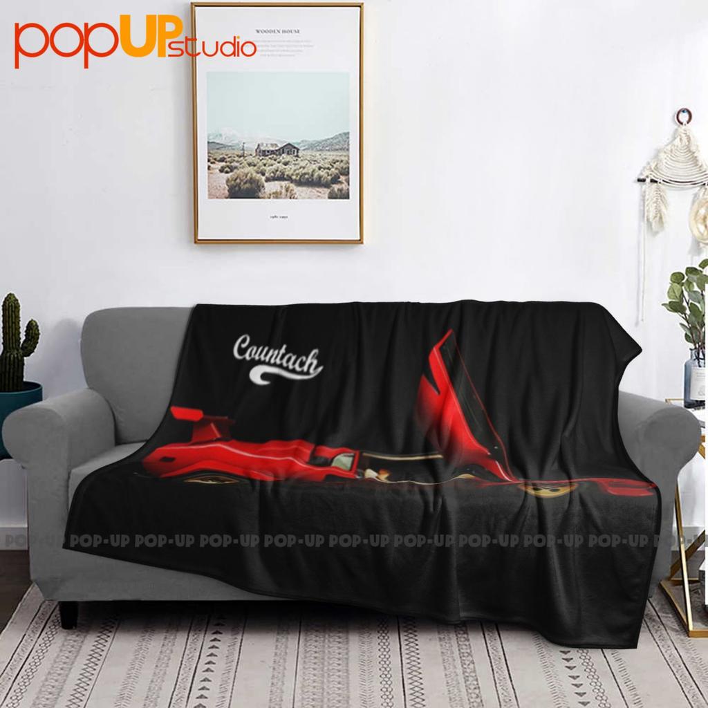 Countach Lp500 S Ultra-Soft Blanket Quilt Winter Sofa Cover Bed Covers