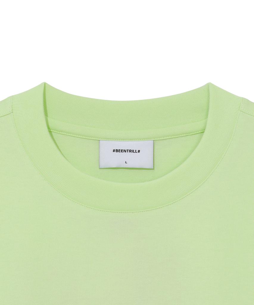 BEENTRILL Roller Painting Hashtag T-Shirt (Neon Yellow)