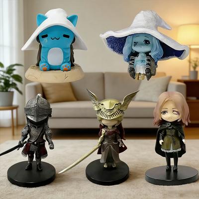 In Stock Ring Gaming Version Mini Ranni Cat Melina Malenia The Half-Wolf Action Figure Lani Magic Ornaments Dolls Q Poseable Articulated Scale