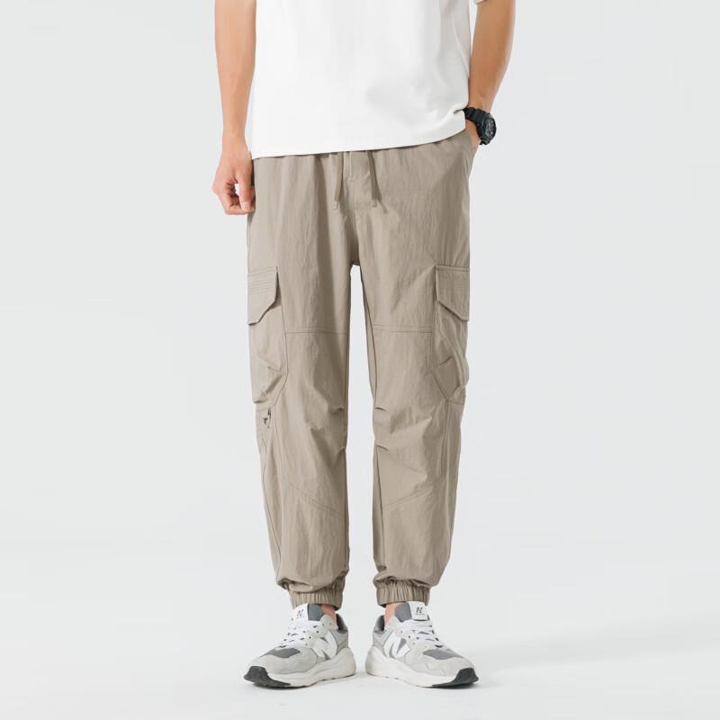 JIAOXIU Men's Casual Multi-Pocket Cargo Pants