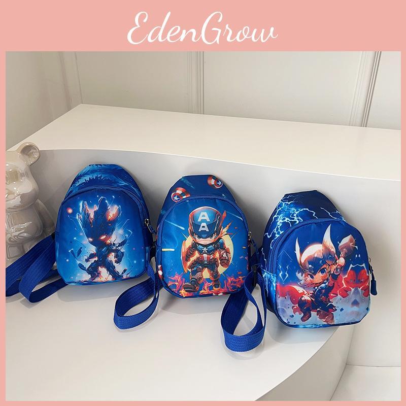 Avengers Cartoon Chest Waist Bag Kids Sling Shoulder Crossbody Gift Bag