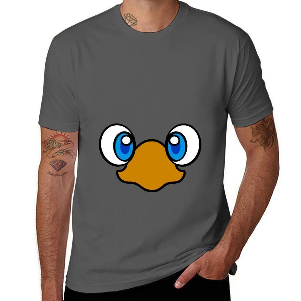 Electric De Chocobo TShirt Work Wear Short Sleeve TShirt