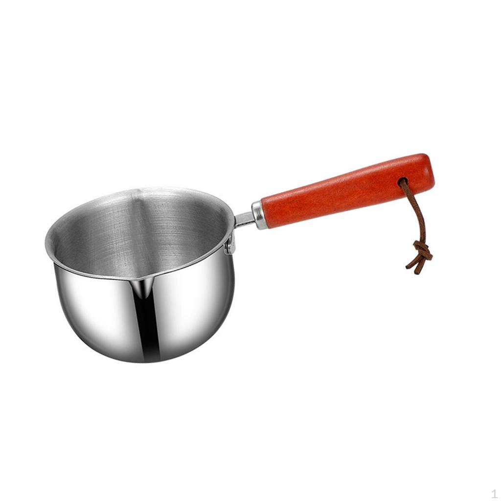 Oil Small Pot Fried Egg Pan Non-Stick Multipurpose Butter Melting Stainless Steel Milk