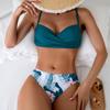 New Sexy European & American Women's Underwire Bikini Swimsuit