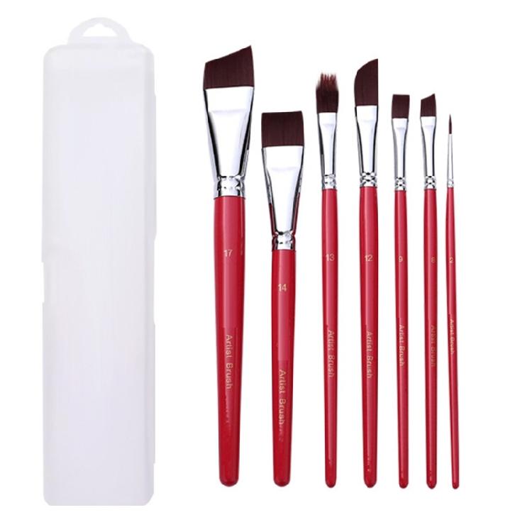 

7/10/17x Nylon Hair Painting Brush Artist Paint Brush Watercolor Paint Brush Drawing Supplies for Body Face Painting