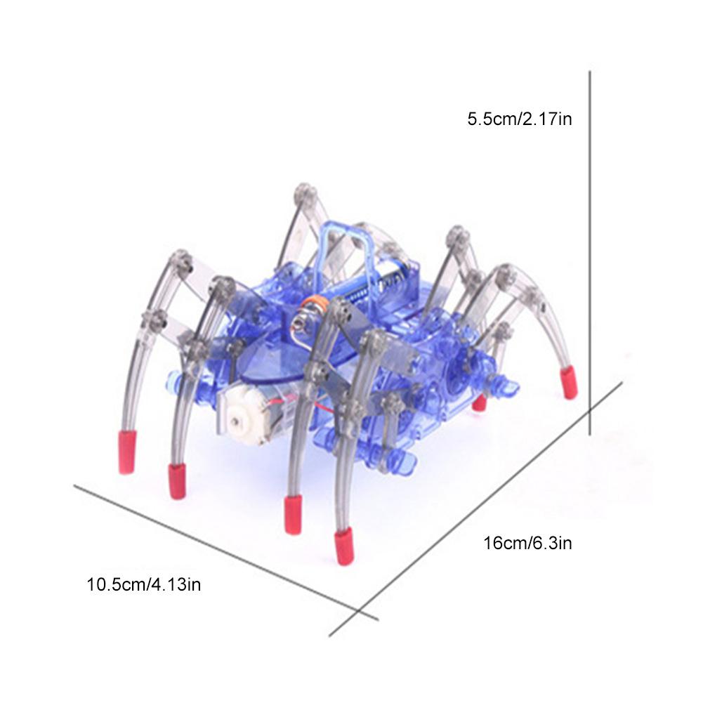 Spider Robot Childrens Toy DIY Robot Kit Electronic Robotic Interactive Electronic Spider Toy To Build Yourself Spider Robot