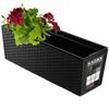 KADAX Balcony Box Flowerpot + Insert 19x56cm