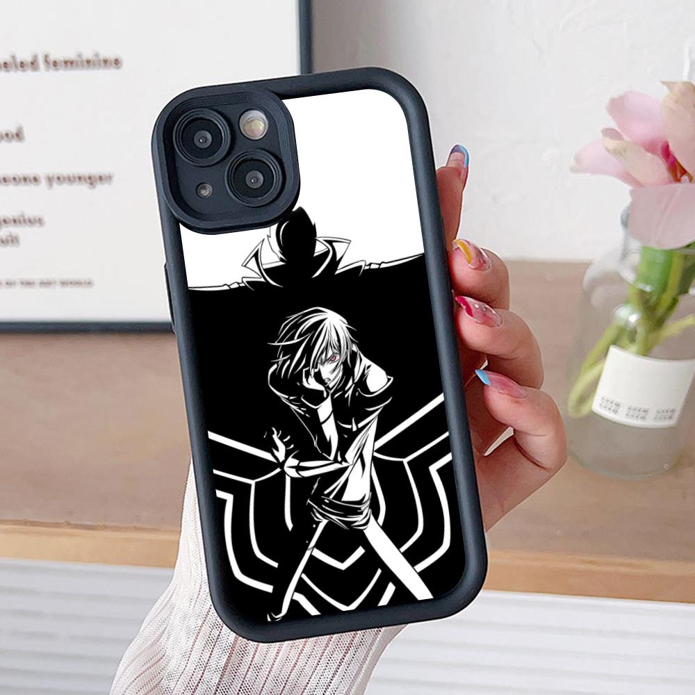 Anime Lelouch Phone Case for iPhone 17 16 15 14 13 12 11 Air Pro Max Plus Black Soft TPU Shockproof Cover