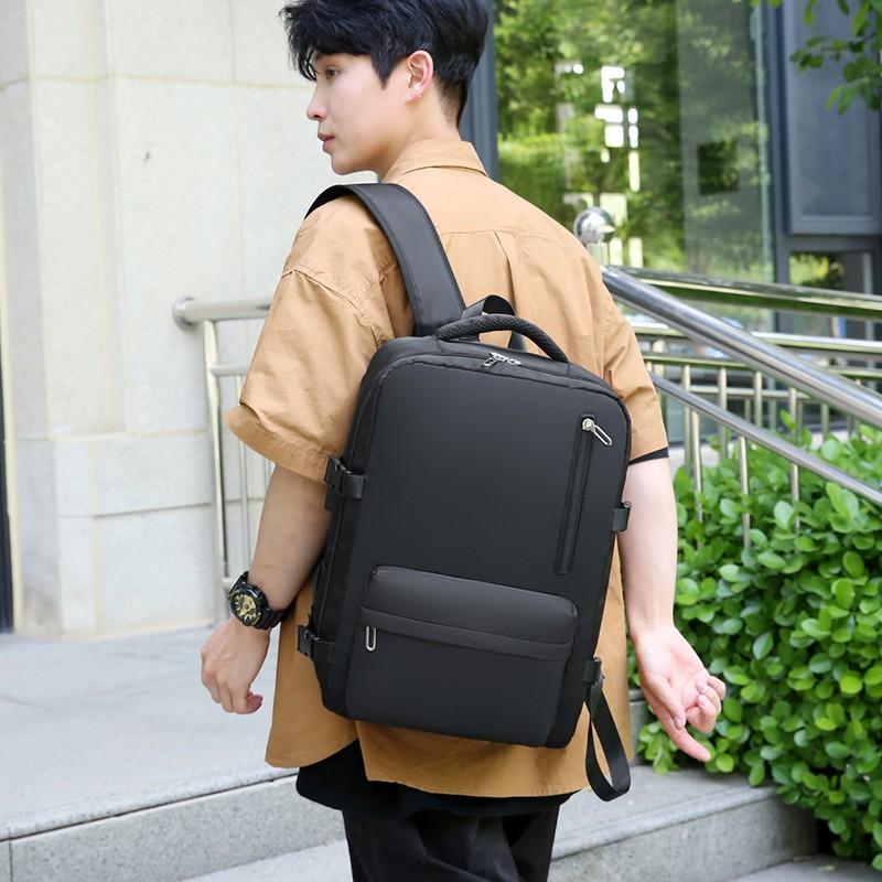 Schoolbag Backpack Men's and Women's Business Versatile Computer Bag Backpack Student School Bag Travel Large Capacity Lightweight