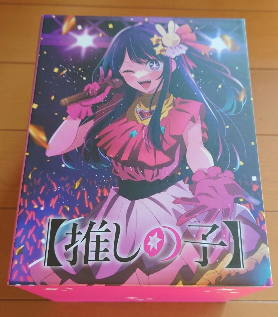 

[Oshi no Ko] Blu-ray набір з усіх 6 томів (перше видання) + Бонус за повний комплект Amazon.co.jp: повний набір коробка для зберігання (перше видання) [Blu-Ray]