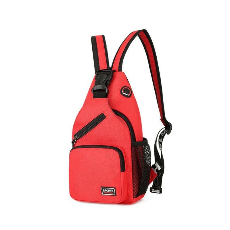 Crossbody Bag One Shoulder Oxford Cloth Chest Bag Crossbody Leisure Multifunctional Backpack Handbag