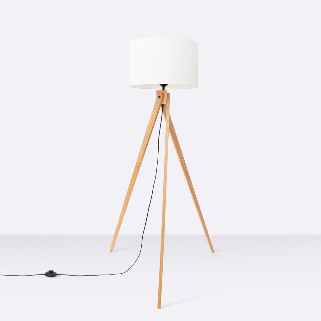 Natt floor lamp white