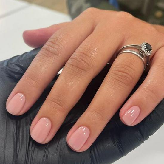 Solid Color Collection: Reusable Short Nail Stickers