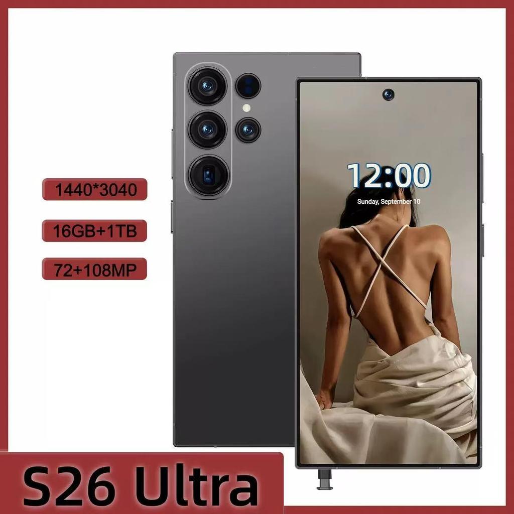 Cugo S26 Ultra Smartphone: 7.3" Display, Built-in Pen, Octa-core, 16GB RAM, 1TB Storage