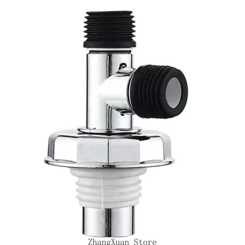 Washing Machine Floor Drain Connector Anti-overflow Laundry Machine Floor Drain Adapter Bathroom Pipe Sewer Connector 3XUF