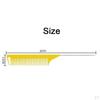 Comb Hairdresser Barber Metal Pin Tail Professional Pintail for Hair Salon or Home