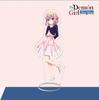 Anime Acrylic Stand Action Figure Toy The Demon Girl Next Door PVC Acrylic Stand Machikado Mazoku Desktop Stand Model Toy Gift