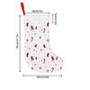 Christmas Decoration Fireplace Hanging stockingChristmas Stockings 1pc 45.72 Cm, Christmas Candy Cane Stocking