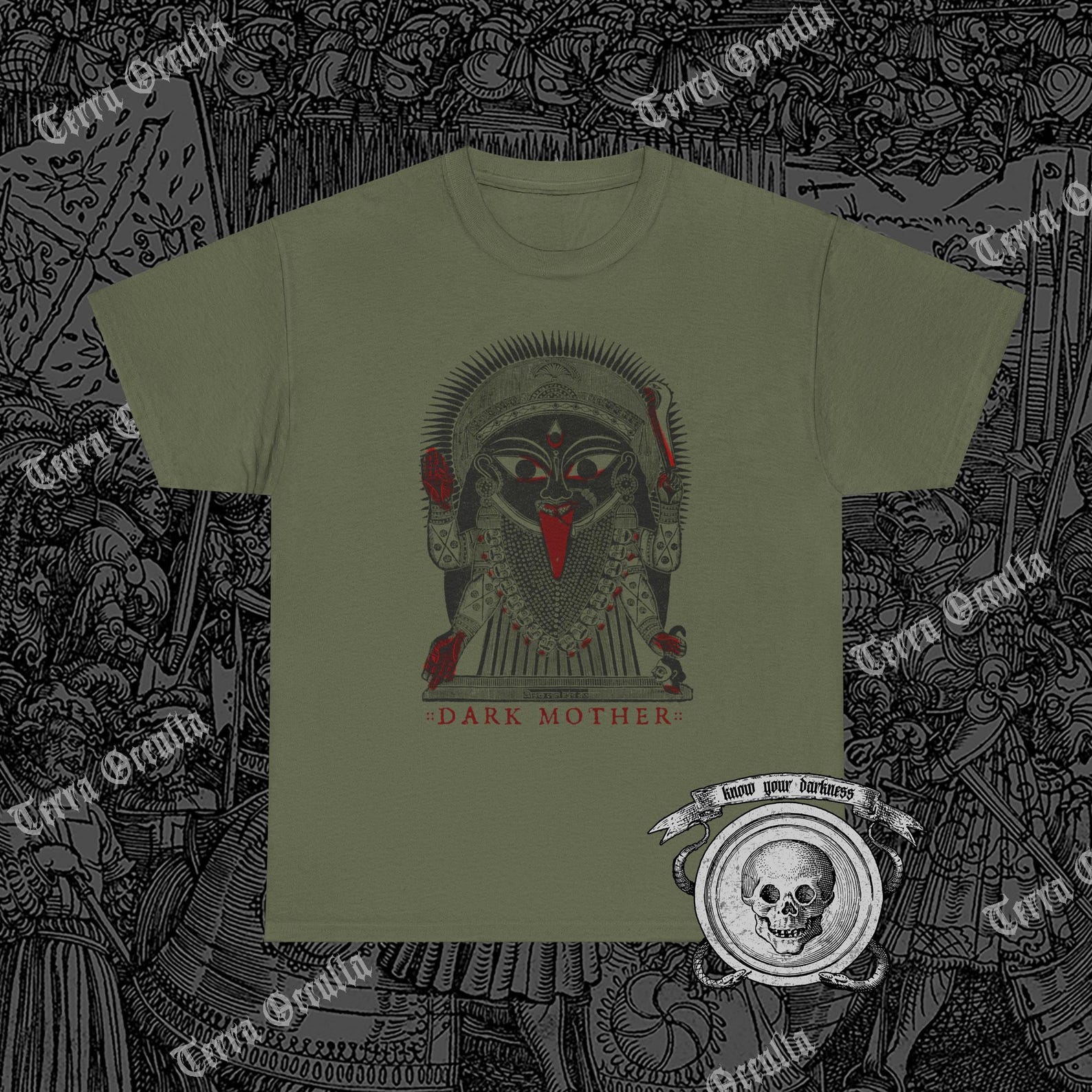 Goddess Kali Shirt: Mahakali, Dark Mother Shirt S