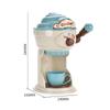 Colorful And Fun Children Kitchen Toys Set With Realistic Coffee Machine And Ice Cream