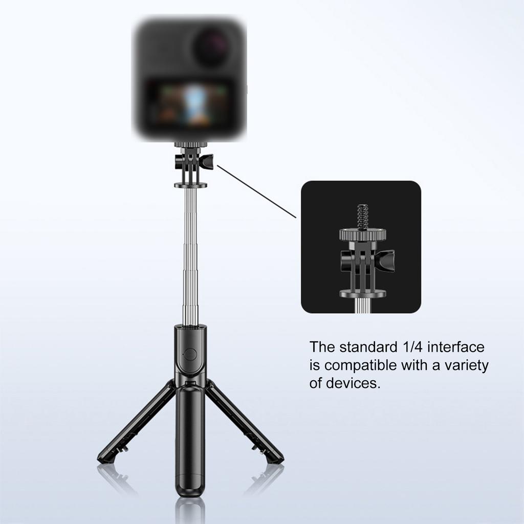 Selfie Stick Tripod Stand with Wireless Remote Compatible with Smartphones   Height Lightweight Portable for Travel