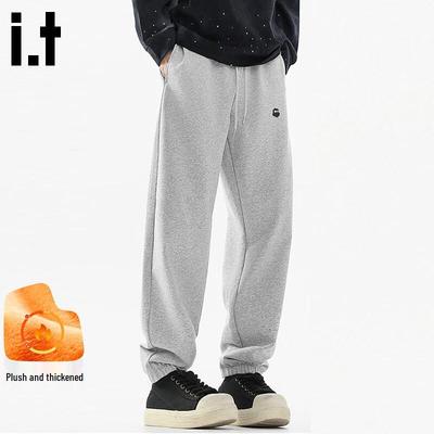 Fingercroxx Men's Winter Premium Fleece-Lined Loose Fit Sweatpants