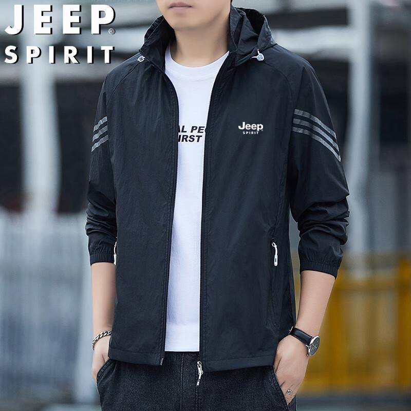 Мужская солнцезащитная куртка с капюшоном JEEP SPIRIT M