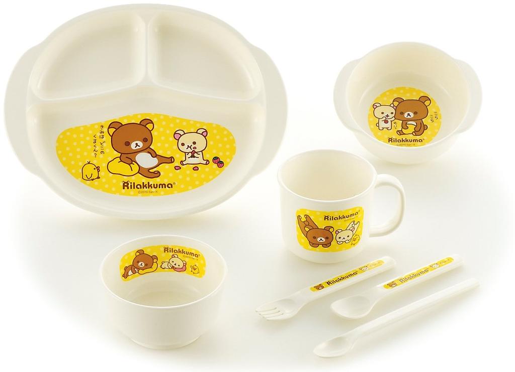 Richell Rilakkuma Meal Set