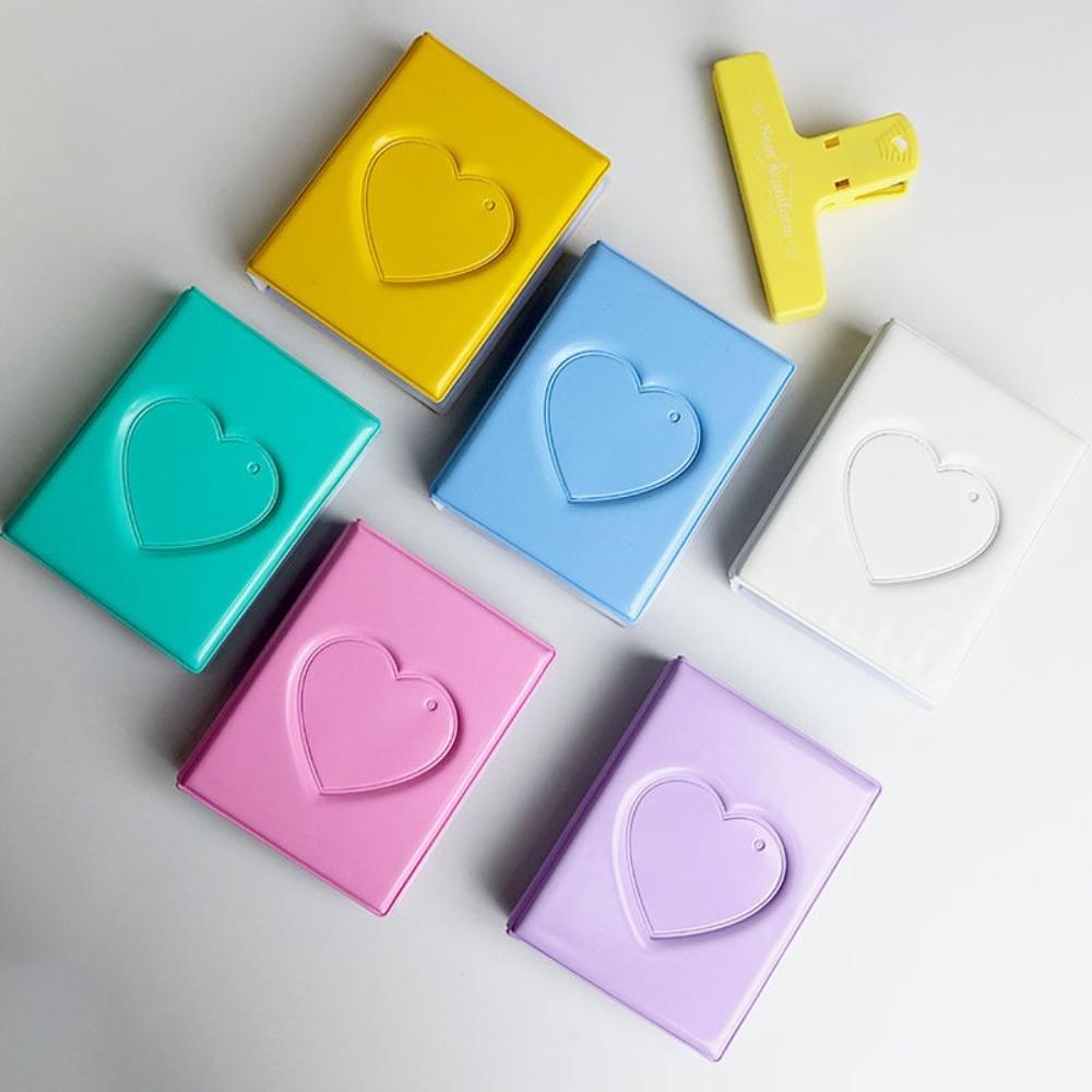 

3-inch Photo Album Hollow Name Card Book Mini Photo Holder