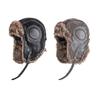 Men Winter Lei Feng Hat Thickened Plush Ear Protection Fuzzy Faux Fur Windoroof Waterproof Heat Retention Outdoor Skiing Skating Snowboarding Hataily