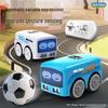 Smart Gesture-Controlled Mini Bus: Automatic Obstacle Avoidance & Line Following Desktop Toy Car