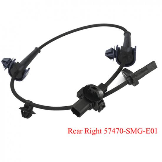 Rear Right ABS Sensor For Honda Civic 2006-2012 Wheel Speed Sensor # 57470SMGE01