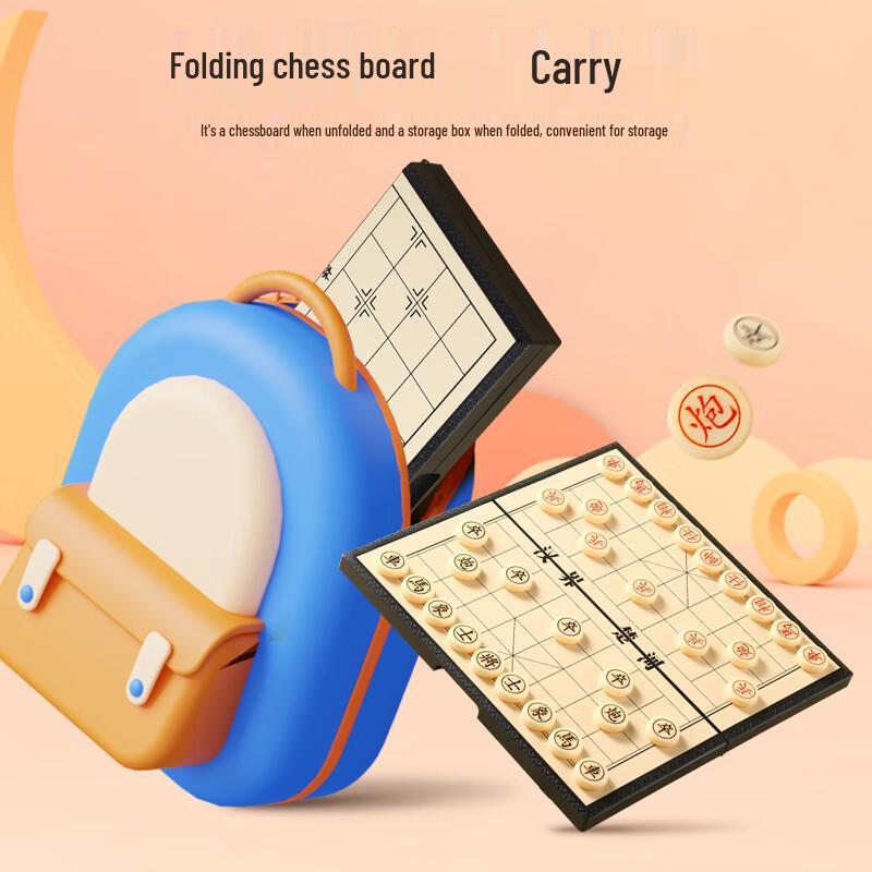 Brangdy Foldable Plastic Chess Set