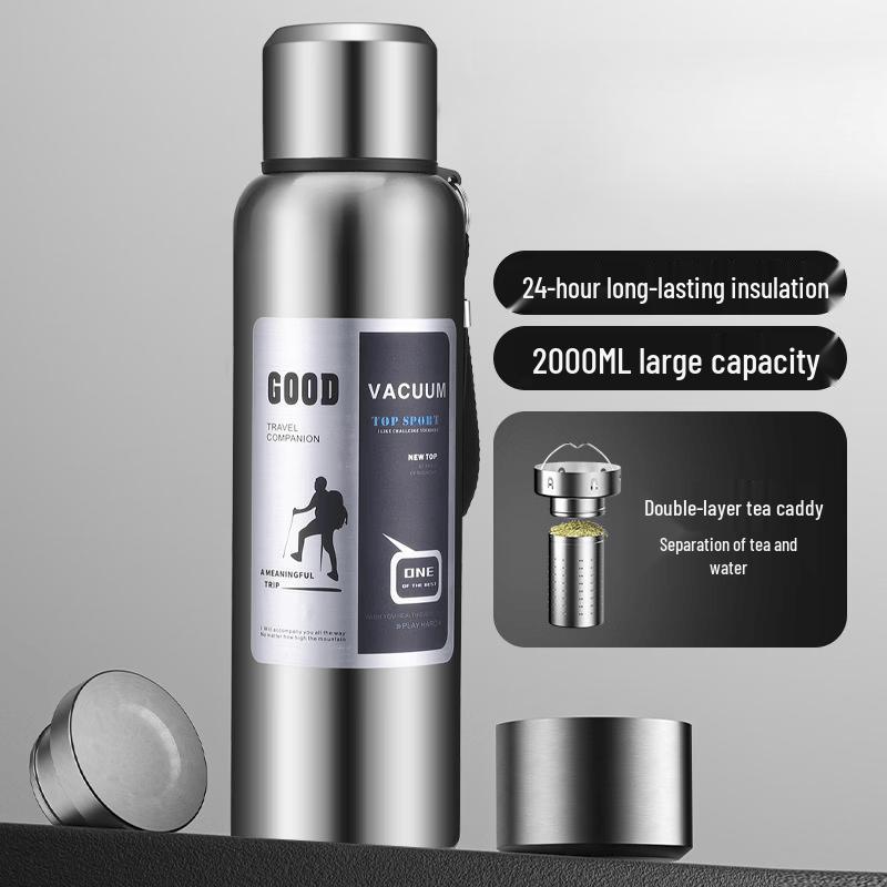 Stainless Steel Insulated Water Bottle with Temperature Display