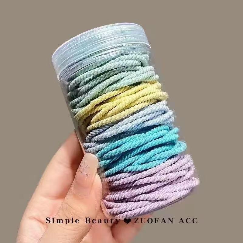 Koreanischer Stil Dünnes Haargummi: Einfaches Damen-Stirnband mit kleinem Gummiband für einen schicken Look
