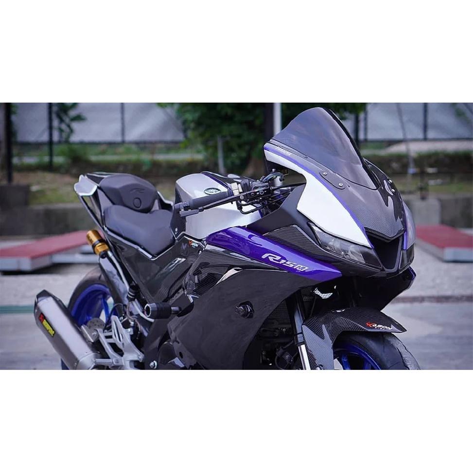 Motorcycle Sport Racing Windshield WindScreen Deflector Visor Viser For YZF R15 V3.0 2019 2020 2021 YZF-R15 V3 YZF R125 YZF-R125