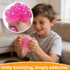 1pc Soft Grape Mesh Stress Ball, Decompression Ball, Stress Relief, Sensory Soft Ball, Hand Exercise Elastic Ball (Random Color)