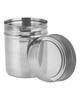 Stainless Steel Powder Sifter Coffee Sugar Flour Jar Pepper Seasoning Shaker Kitchen UtensilsS