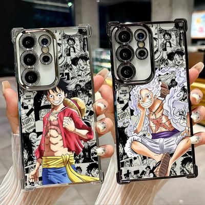One Pieces Luffy Monkey D Coque For Galaxy S26 Ultra Phone Case For Samsung S26 S25 S24 S23 S21 Ultra S20 FE S25 Plus Soft Cover