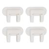 4Pcs Childproof Door Lever Lock Prevents Toddlers From Opening Doors Door Lever Baby Safety Lock for Home
