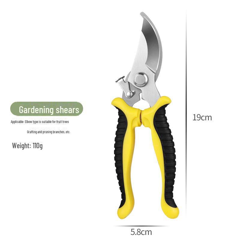 

Садовые секаторы из нержавеющей стали для обрезки веток, цветов, сбора фруктов и создания цветочных композиций.