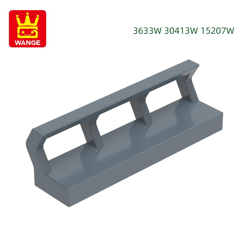 

130Pcs/Lot 3633W 30413W 15207W Arc Railing Construction Blocks Building Accessories Works With featuring Block Children Playthings Present Bo about 161pcs