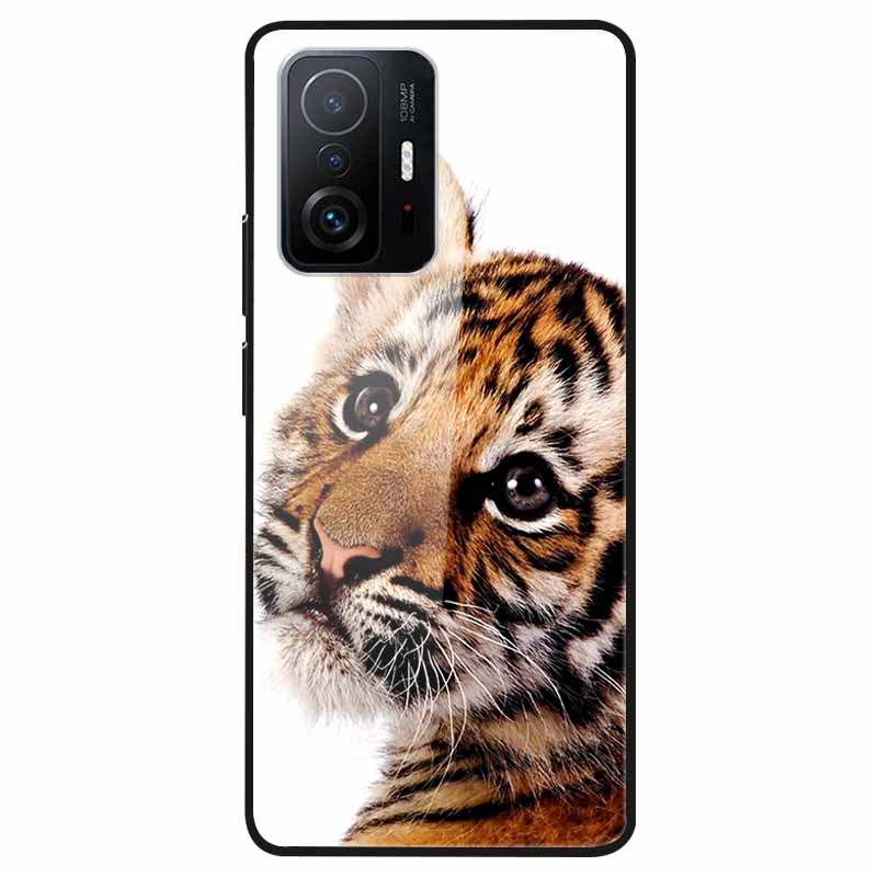 Tempered Glass Case For Xiaomi 11T Cover 6.67 Cool Bumper Hard glass Case For Xiaomi 11T Pro Case Mi 11T Pro Mi11T Capa Shells