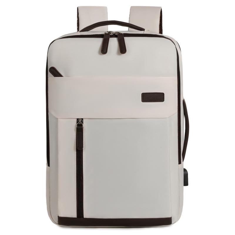 Sac à dos pour voyages d'affaires Femmes et Hommes Sac pour ordinateur portable 15,6 pouces avec USB Grande capacité Sacs à dos de voyage pour avion